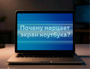 Почему мигает экран ноутбука: диагностика за 5 минут
